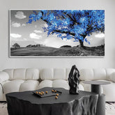 Toile - Blue Tree